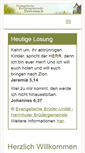 Mobile Screenshot of kirche-drevenack.de